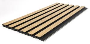 PS Panel Piano με 3D Πηχάκια Nat.OAK/Black