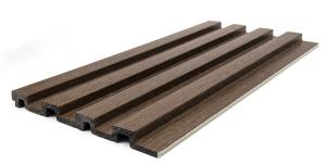 PS Panel Residence με 3D Πηχάκια Brown OAK