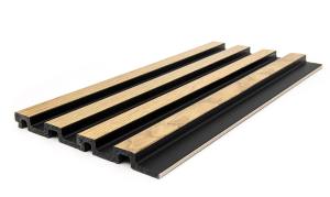 PS Panel Residence με 3D Πηχάκια Nat.OAK/Black