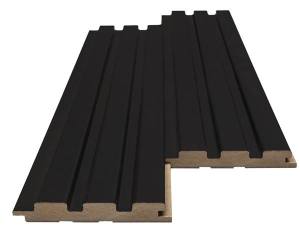 MDF PANEL ΜΕ 3D ΠΗΧΑΚΙΑ 505090 BEAT BLACK
