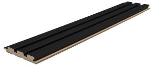 MDF PANEL ΜΕ 3D ΠΗΧΑΚΙΑ 505090 BEAT BLACK