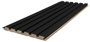 MDF PANEL ΜΕ 3D ΠΗΧΑΚΙΑ 505090 BEAT BLACK