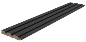 MDF PANEL ΜΕ 3D ΠΗΧΑΚΙΑ 507090 BEAT BLACK LEAD