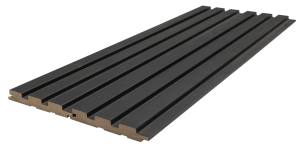 MDF PANEL ΜΕ 3D ΠΗΧΑΚΙΑ 507090 BEAT BLACK LEAD