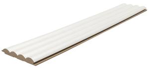 MDF PANEL ΜΕ 3D ΠΗΧΑΚΙΑ 802040 WAVE WHITE