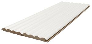 MDF PANEL ΜΕ 3D ΠΗΧΑΚΙΑ 802040 WAVE WHITE