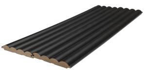 MDF PANEL ME 3D ΠΗΧΑΚΙΑ 805090 WAVE BLACK