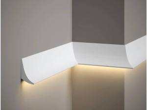 Διακοσμητικό προφίλ τοίχου από polyforce πλαστικό Wall strip QL006