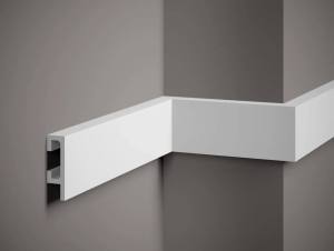 Διακοσμητικό προφίλ τοίχου από polyforce πλαστικό Wall strip QL019
