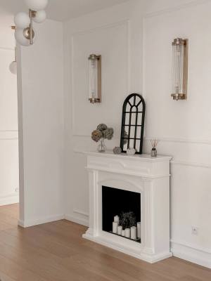 Σοβατεπί από polyforce πλαστικό MD018 skirting board