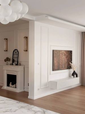 Σοβατεπί από polyforce πλαστικό MD018 skirting board