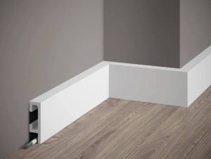 Σοβατεπί από polyforce πλαστικό Skirting board QL019