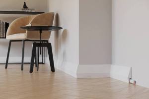 Σοβατεπί από polyforce πλαστικό MD016 skirting board