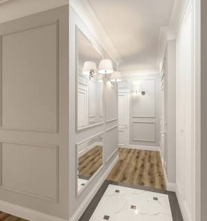 Σοβατεπί από polyforce πλαστικό MD361 skirting board