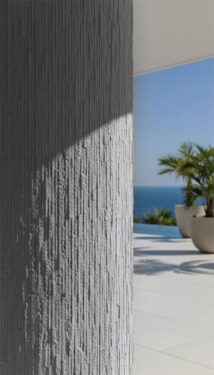 Πάνελ Εύκαμπτης Πέτρας PANEL 111040 muretto γκρι